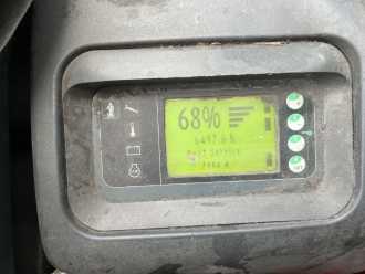 Használt targonca LINDE D12SP ELEKTRO HOCHHUBWAGENFAHRERSTAND (13073638)