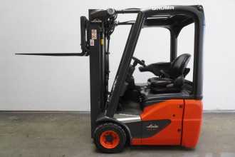 Használt targonca LINDE E 12 EVO 386-02 ELEKTRO DREIRADFRONTSTAPLER (13047133)