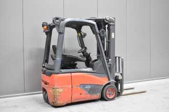 Használt targonca LINDE E 14 - 02 /58647/ ELEKTRO DREIRADFRONTSTAPLER (13074551)