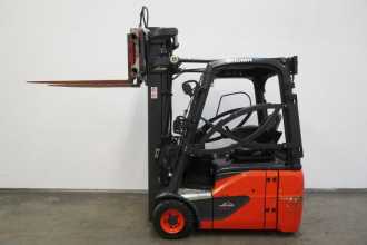 Használt targonca LINDE E 16 C 386-02 EVO ELEKTRO DREIRADFRONTSTAPLER (13036079)