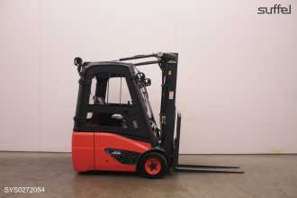 Használt targonca LINDE E 16 C ELEKTRO DREIRADFRONTSTAPLER (13048684)