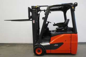Használt targonca LINDE E 16 H EVO 386-02 ELEKTRO DREIRADFRONTSTAPLER (13006708)