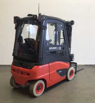 Használt targonca LINDE E 16 P EVO 386-02 ELEKTRO VIERRADFRONTSTAPLER (12795727)