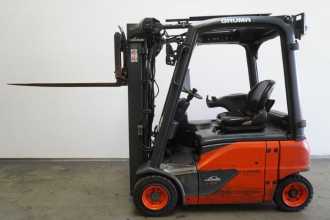 Használt targonca LINDE E 16 P EVO 386-02 ELEKTRO VIERRADFRONTSTAPLER (13067087)