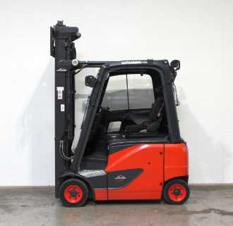 Használt targonca LINDE E 16 PH EVO 386-02 ELEKTRO VIERRADFRONTSTAPLER (12778792)