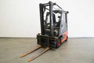 Használt targonca LINDE E 20 387 ELEKTRO VIERRADFRONTSTAPLER (13068357) backdrop