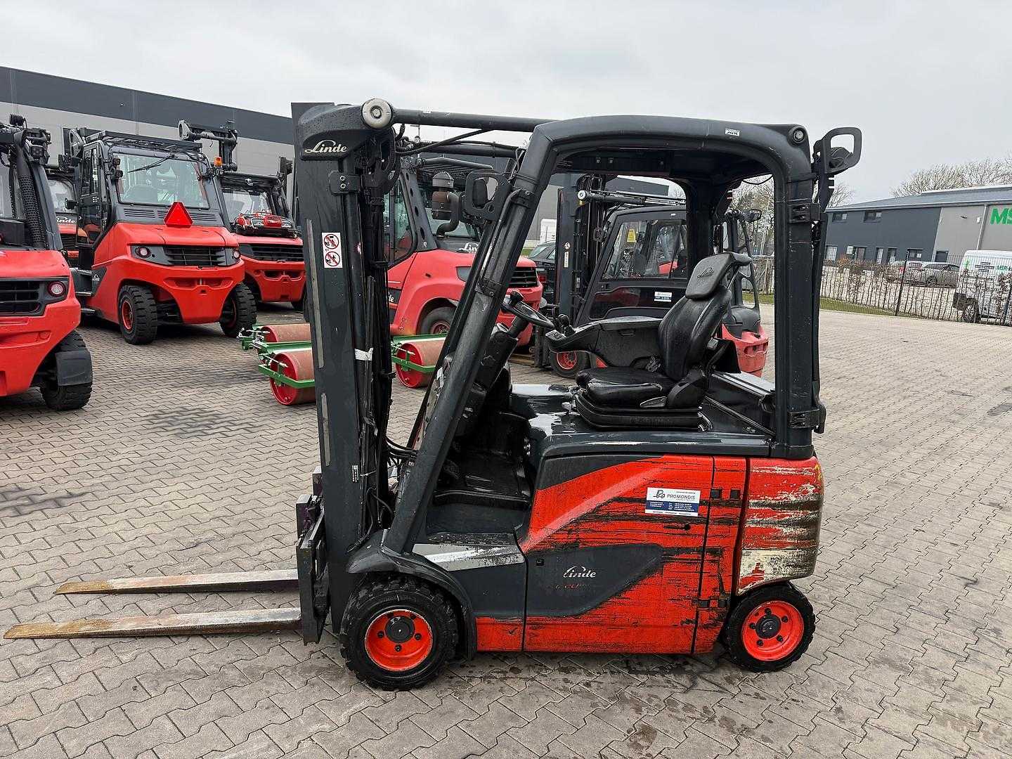 Használt targonca LINDE E 20 PH ELEKTRO VIERRADFRONTSTAPLER (13034454)