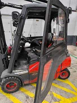 Használt targonca LINDE E 20 PL ELEKTRO VIERRADFRONTSTAPLER (13035533)