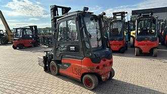 Használt targonca LINDE E 25L-01 - Triplex - 4.962 Stunden ELEKTRO VIERRADFRONTSTAPLER (13074313)