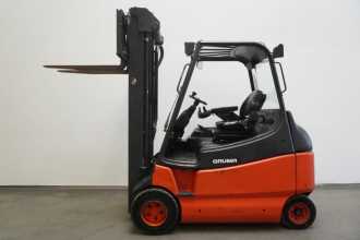 Használt targonca LINDE E 30/600 336-02 ELEKTRO VIERRADFRONTSTAPLER (13017349)