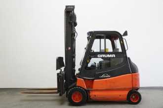 Használt targonca LINDE E 30/600 S 336-03 ELEKTRO VIERRADFRONTSTAPLER (13015538)