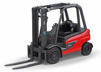 Használt targonca LINDE E 30 L : 3,0 t ELEKTRO VIERRADFRONTSTAPLER (13056995) backdrop