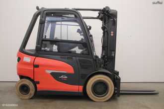 Használt targonca LINDE E 35/600 H ELEKTRO VIERRADFRONTSTAPLER (13065937)