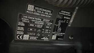 Használt targonca LINDE E 35HL-01 - 7.423 Stunden ELEKTRO VIERRADFRONTSTAPLER (13073129)