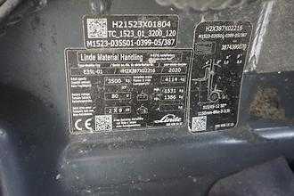 Használt targonca LINDE E 35L-01 - 2020er ELEKTRO VIERRADFRONTSTAPLER (13049557)