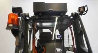 Használt targonca LINDE E 50/600 HL 388 ELEKTRO VIERRADFRONTSTAPLER (12902782)