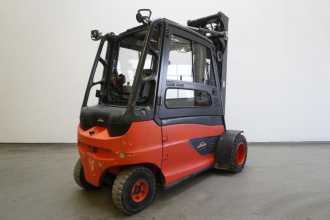 Használt targonca LINDE E 50/600 HL ION 388 ELEKTRO VIERRADFRONTSTAPLER (13013903)