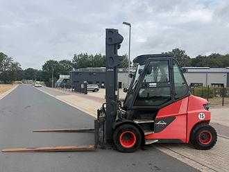 Használt targonca LINDE E 70 ELEKTRO VIERRADFRONTSTAPLER (13062554) backdrop