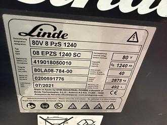 Használt targonca LINDE E 70 ELEKTRO VIERRADFRONTSTAPLER (13062554)