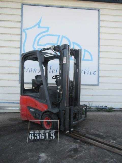 Használt targonca LINDE E12-02 EVO ELEKTRO VIERRADFRONTSTAPLER (12955733)
