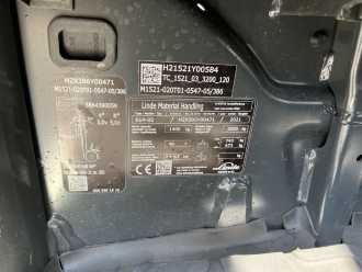 Használt targonca LINDE E14-02 ELEKTRO DREIRADFRONTSTAPLER (13062473)