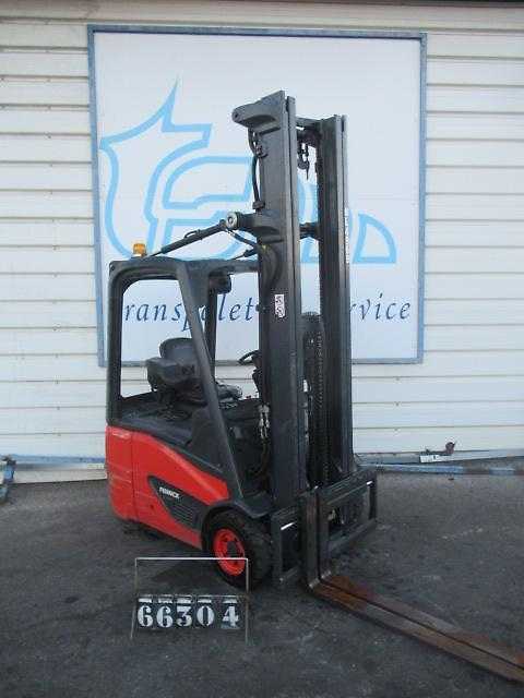 Használt targonca LINDE E14-02 EVO ELEKTRO VIERRADFRONTSTAPLER (13020529)