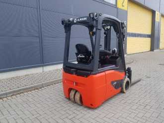 Használt targonca LINDE E14 ELEKTRO DREIRADFRONTSTAPLER (12990719)
