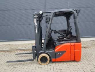Használt targonca LINDE E14 ELEKTRO DREIRADFRONTSTAPLER (12990719)