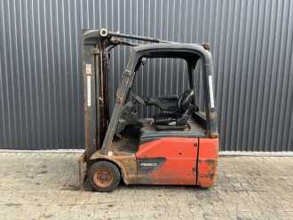 Használt targonca LINDE E16-01 ELEKTRO DREIRADFRONTSTAPLER (13069214)