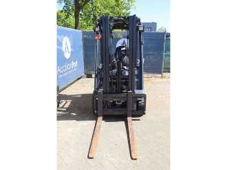 Használt targonca LINDE E16-01 ELEKTRO VIERRADFRONTSTAPLER (13041370)