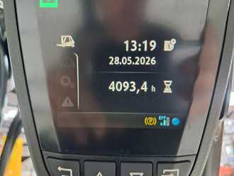 Használt targonca LINDE E16-02 ELEKTRO DREIRADFRONTSTAPLER (13046551)