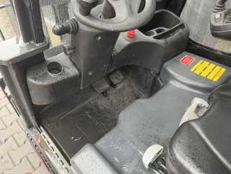 Használt targonca LINDE E16-02 ELEKTRO DREIRADFRONTSTAPLER (13060542)