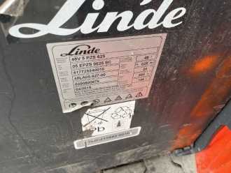 Használt targonca LINDE E16-02 ELEKTRO DREIRADFRONTSTAPLER (13067524)