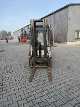 Használt targonca LINDE E16-02 ELEKTRO DREIRADFRONTSTAPLER (13071241)