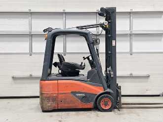 Használt targonca LINDE E16-02 ELEKTRO DREIRADFRONTSTAPLER (13073355)
