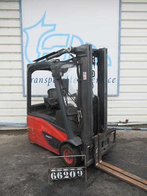 Használt targonca LINDE E16-02 ELEKTRO VIERRADFRONTSTAPLER (13020541)