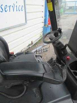 Használt targonca LINDE E16-02 ELEKTRO VIERRADFRONTSTAPLER (13020541)