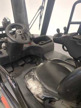 Használt targonca LINDE E16-386-02 ELEKTRO DREIRADFRONTSTAPLER (13070643)