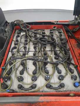 Használt targonca LINDE E16-386-02 ELEKTRO DREIRADFRONTSTAPLER (13070917)
