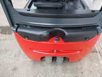 Használt targonca LINDE E16 ELEKTRO DREIRADFRONTSTAPLER (13067296)