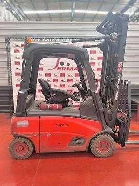 Használt targonca LINDE E16 P MATRICULADA  ELEKTRO VIERRADFRONTSTAPLER (13046595)