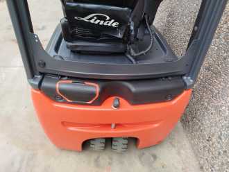 Használt targonca LINDE E16C-02 EVO ELEKTRO DREIRADFRONTSTAPLER (13045548)