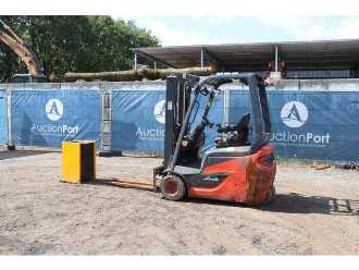Használt targonca LINDE E16C ELEKTRO VIERRADFRONTSTAPLER (13041167)