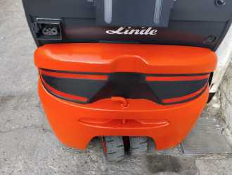 Használt targonca LINDE E16C Litio ELEKTRO DREIRADFRONTSTAPLER (13067396)