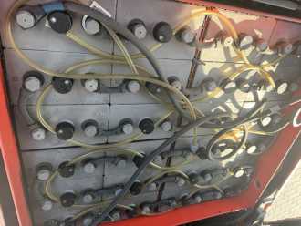 Használt targonca LINDE E16L-02 ELEKTRO DREIRADFRONTSTAPLER (13071239)