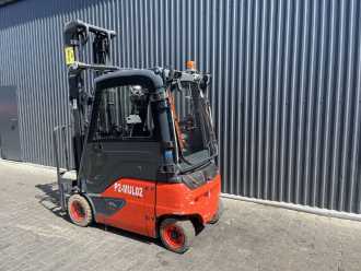Használt targonca LINDE E16P-02 ELEKTRO VIERRADFRONTSTAPLER (13049672)