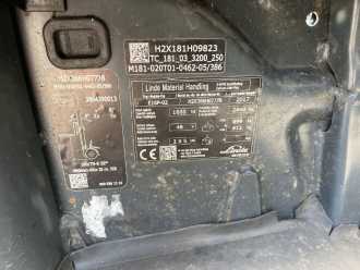 Használt targonca LINDE E16P-02 ELEKTRO VIERRADFRONTSTAPLER (13049679)