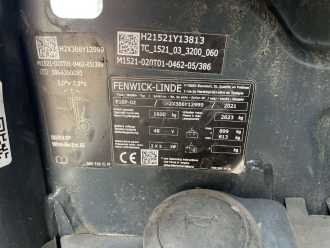 Használt targonca LINDE E16P-02 ELEKTRO VIERRADFRONTSTAPLER (13050131)