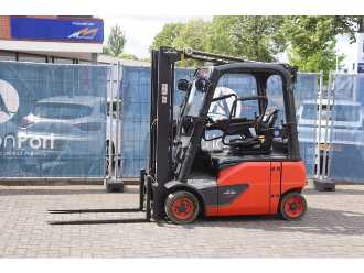 Használt targonca LINDE E16P-02 ELEKTRO VIERRADFRONTSTAPLER (13059734) backdrop