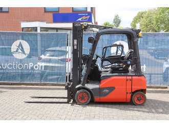 Használt targonca LINDE E16P-02 ELEKTRO VIERRADFRONTSTAPLER (13059734)